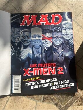 MAD Magazine #430, published in June 2003, featuring an X-Men 2 movie